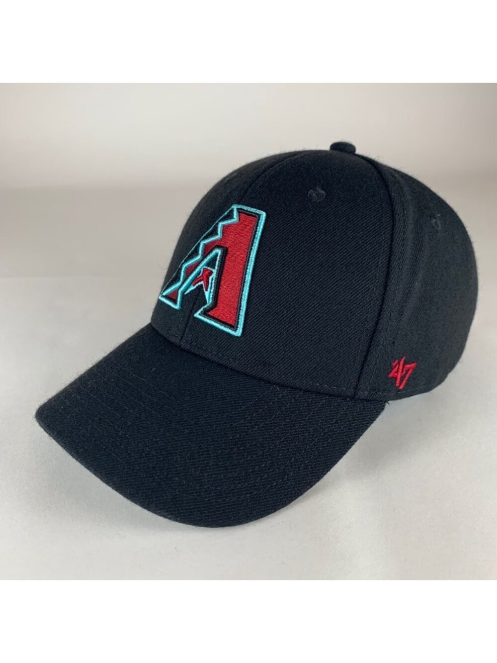 Arizona Diamondbacks MLB Black 47 Brand MVP Strapback Adjustable Hat